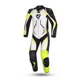 R-TECH -Mono 1 PC Defender GP Blanco/Negro/Amarillo Fluor - SECURTEX MOTOR S.L (t/a MaximoMoto)