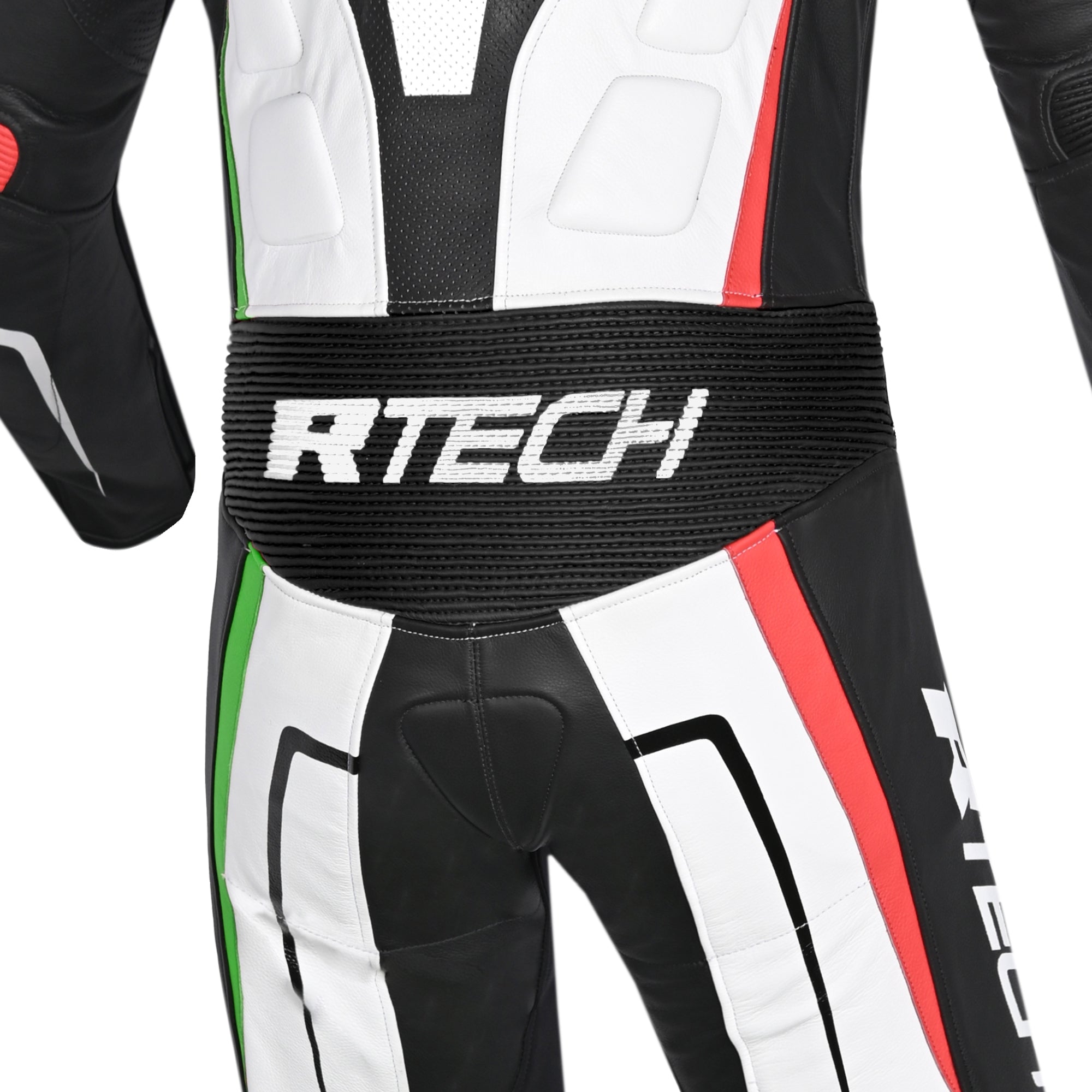 R-TECH -Mono 1 PC Defender GP Blanco/Negro/Rojo/Verde - SECURTEX MOTOR S.L (t/a MaximoMoto)