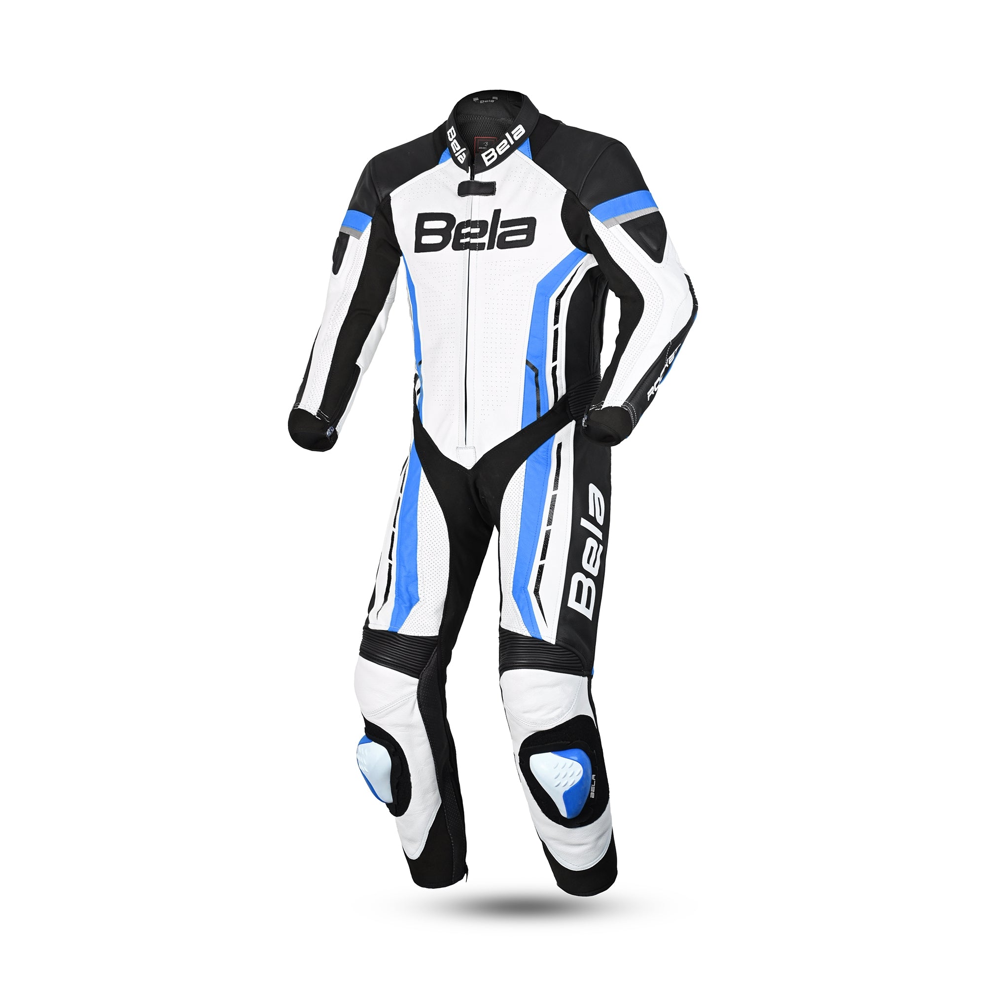 BELA-Mono 1 PC Rocket Kids Blanco/Azul/Negro - SECURTEX MOTOR S.L (t/a MaximoMoto)