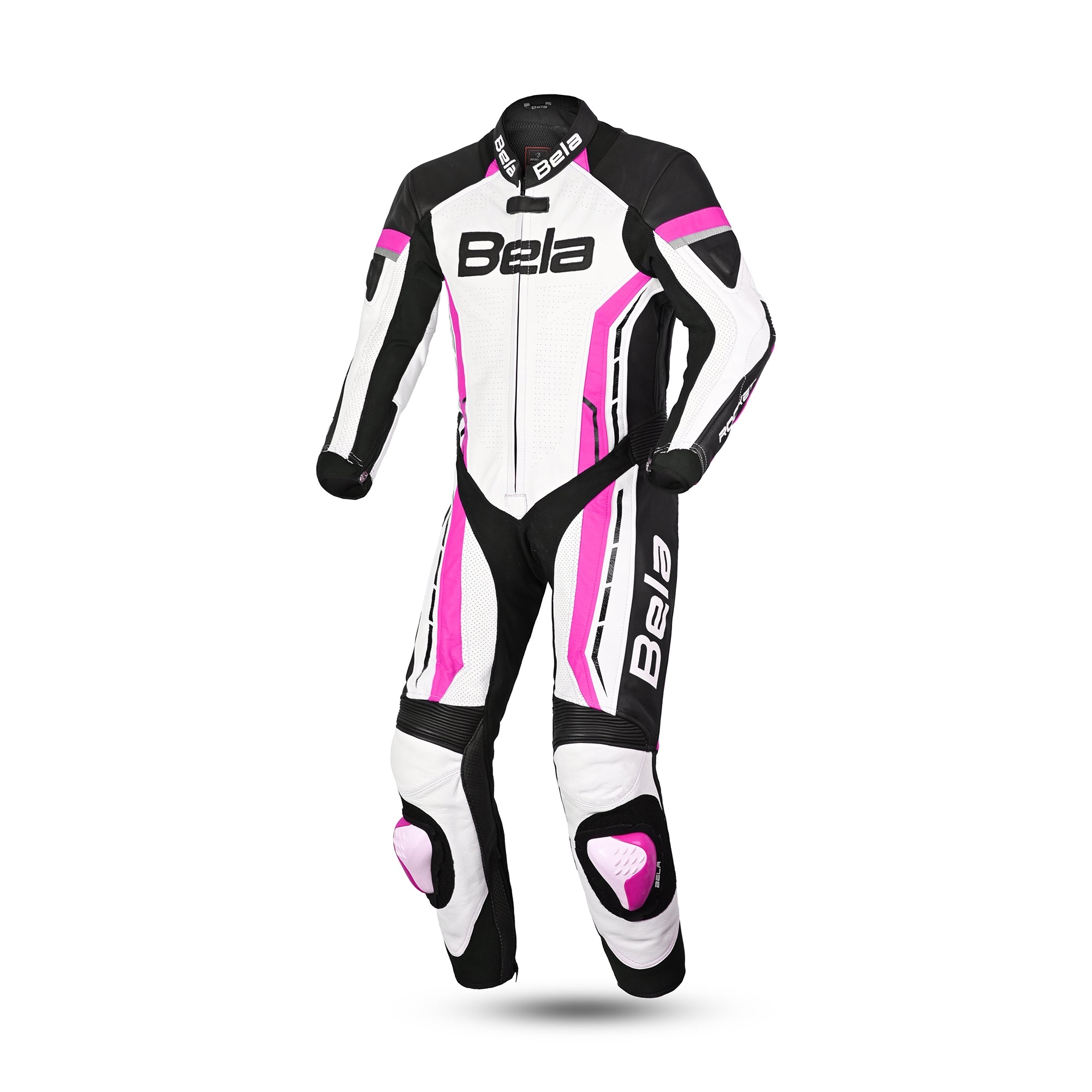BELA-MONO 1 PC ROCKET KIDS BLANCO/ROSA - SECURTEX MOTOR S.L (t/a MaximoMoto)