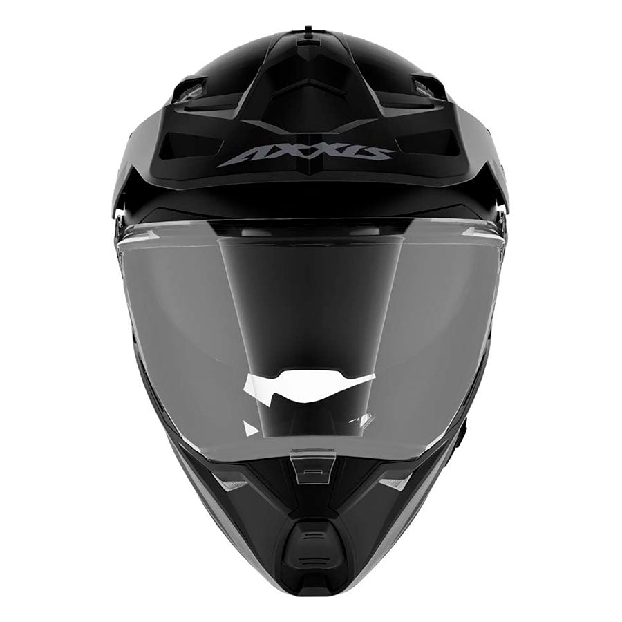 AXXIS-CASCO MX803DS WOLF DS SOLID A1 NEGRO MATE