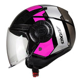 AXXIS-CASCO OF513 METRO COOL B8 ROSA FLUOR BRILLO