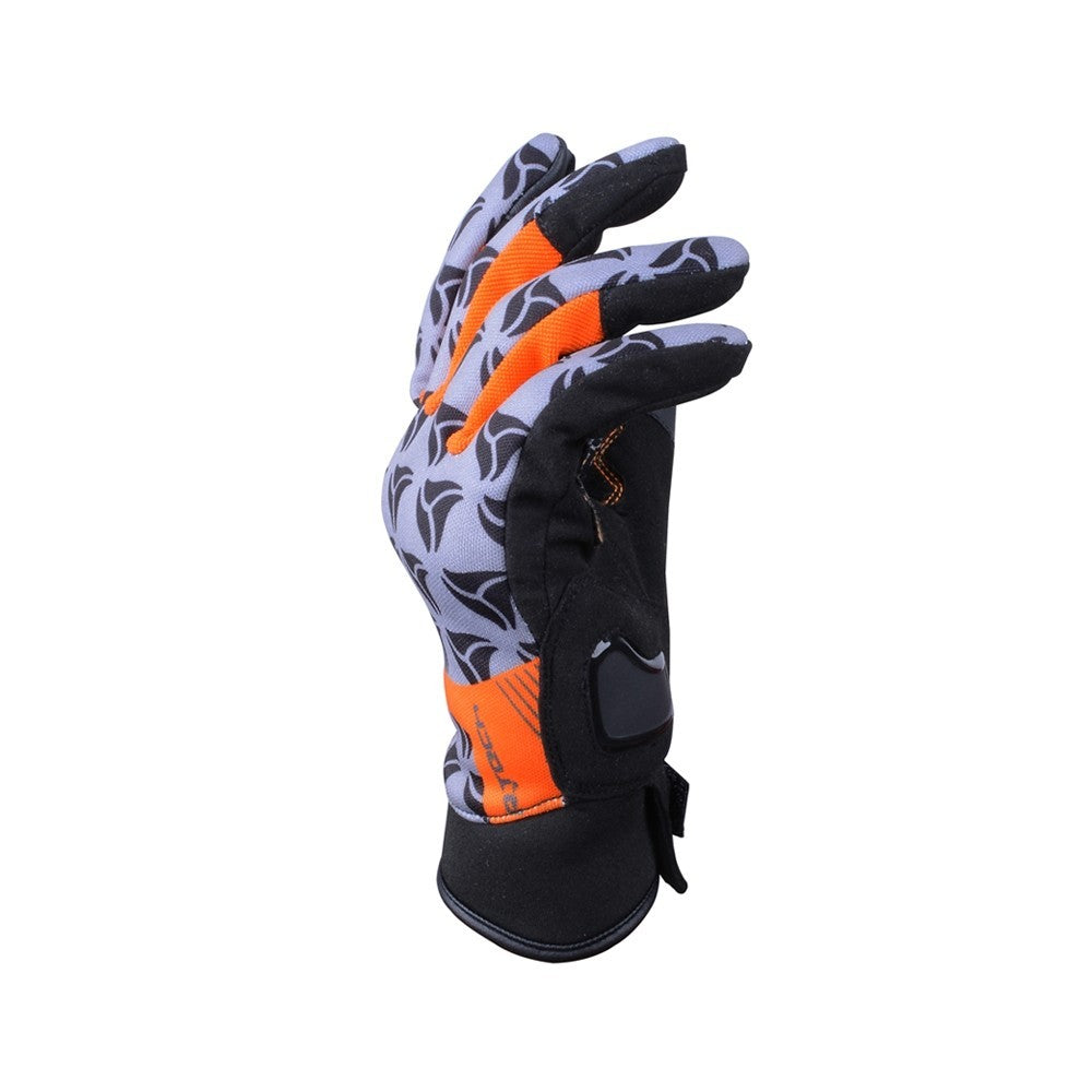 R-TECH - Guante Textil Leopard Negro/Naranja - SECURTEX MOTOR S.L (t/a MaximoMoto)