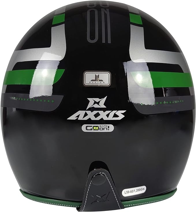 AXXIS-CASCO OF507SV HORNET SV OLD STYLE B6 VERDE PERLA BRILLO