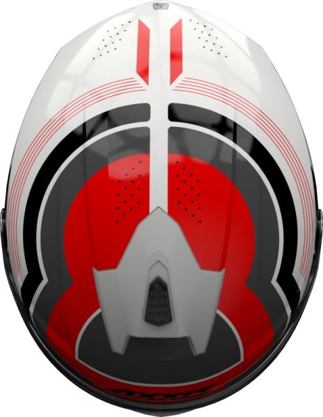 AXXIS-CASCO FF112C DRAKEN S COUGAR A5 ROJO FLUOR BRILLO