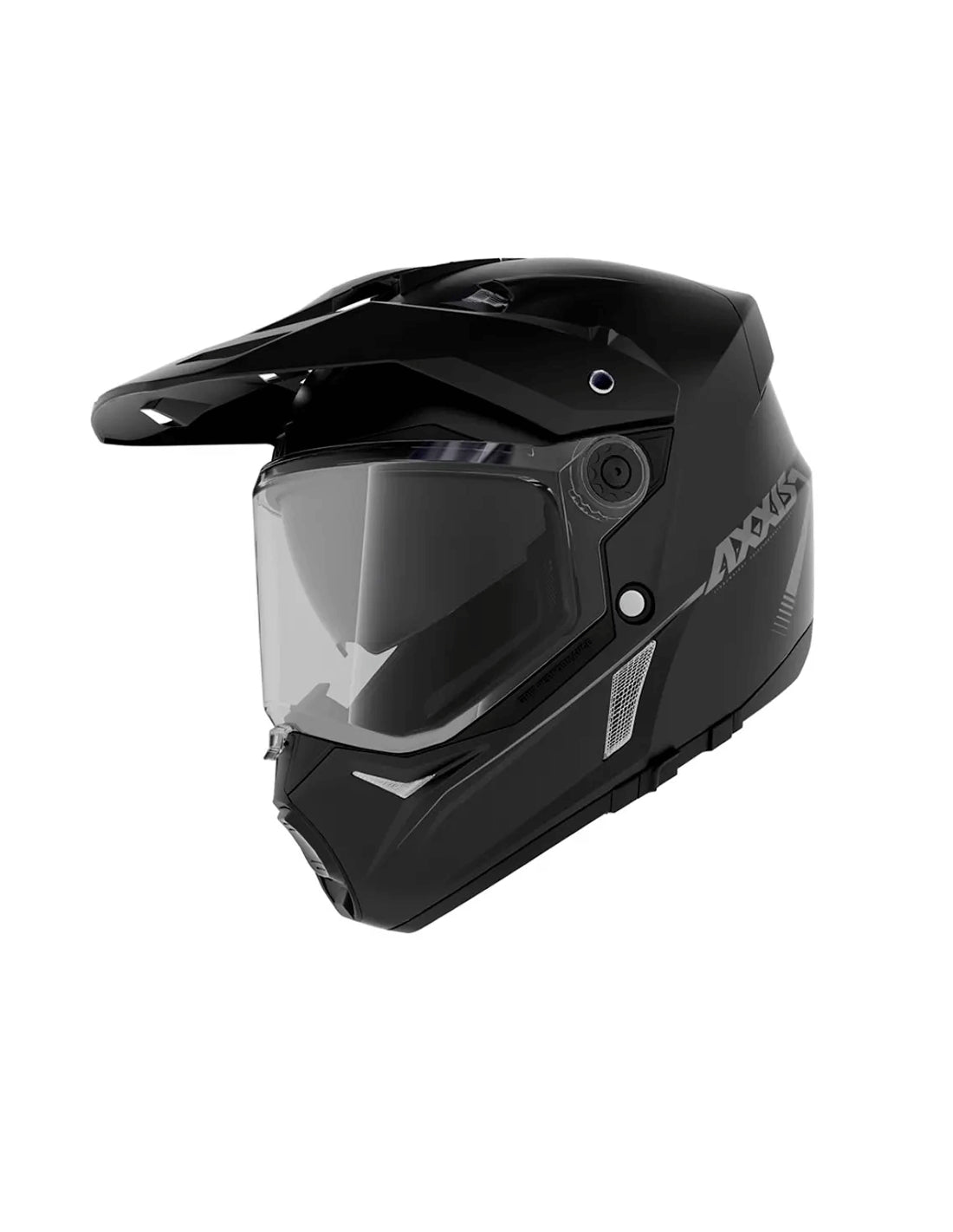 AXXIS-CASCO MX803DS WOLF DS SOLID A1 NEGRO MATE