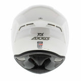 AXXIS-CASCO FF112C DRAKEN S SOLID V.2 A10 BLANCO PERLA BRILLO