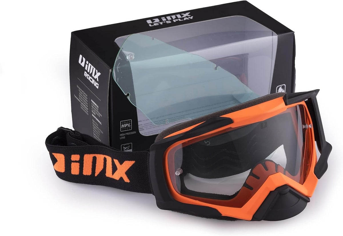 IMX - GAFAS ORANGE MATT/BLACK MATT WITH DARK SMOKE - SECURTEX MOTOR S.L (t/a MaximoMoto)