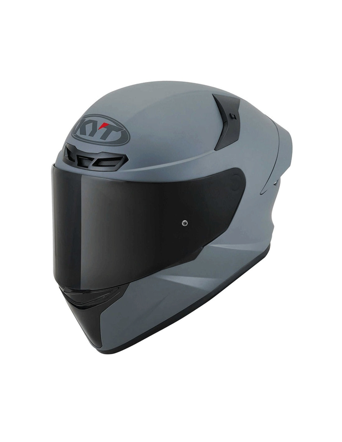 CASCO KYT TT-COURSE PLAIN MATT GREY - M - SECURTEX MOTOR S.L (t/a MaximoMoto)