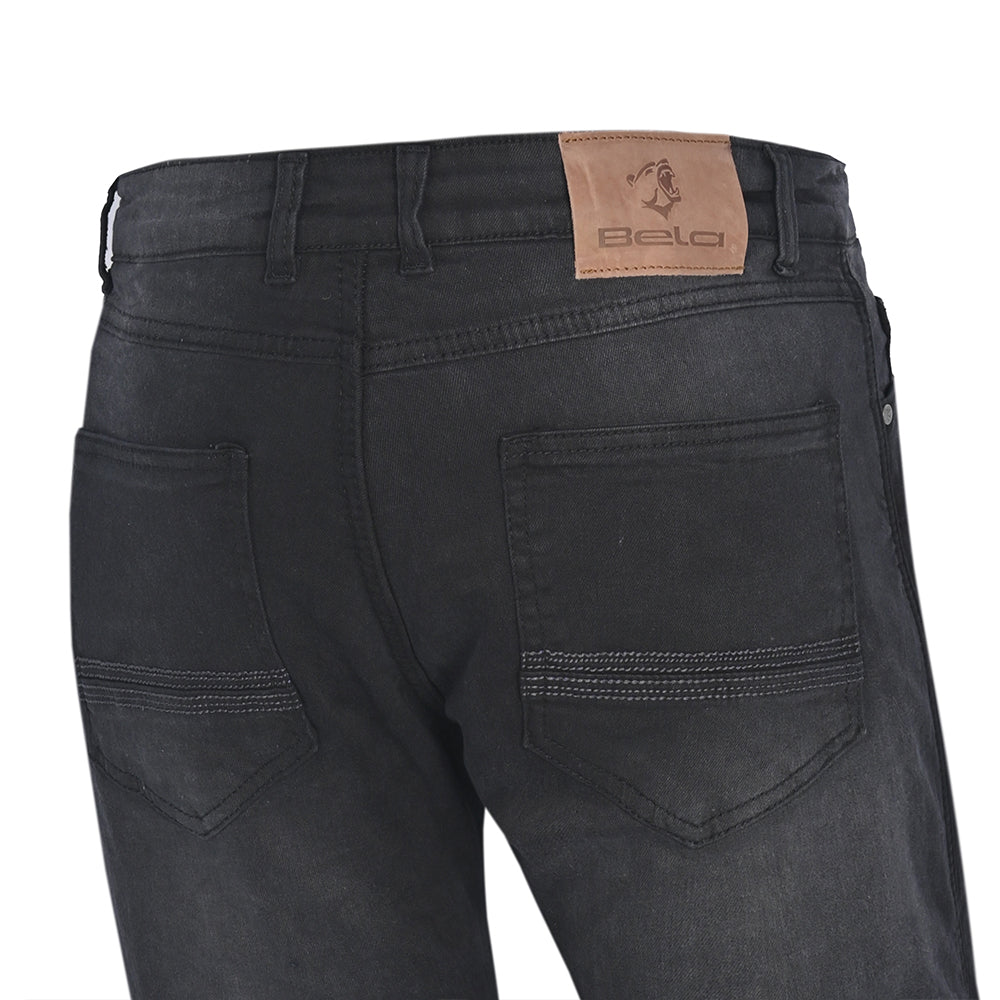 BELA Pantalon Vaquero Rio 34L Negro - SECURTEX MOTOR S.L (t/a MaximoMoto)