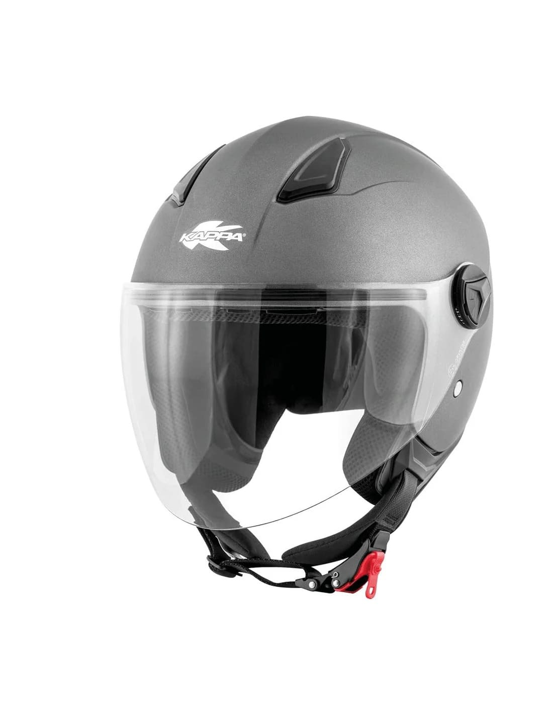 KAPPA KV28 Miami Scooter Cara Abierta Casco Titanio - CASCO