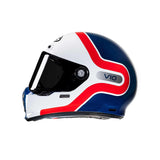HJC V10 GRAPE MC21 carreras moto integral Casco