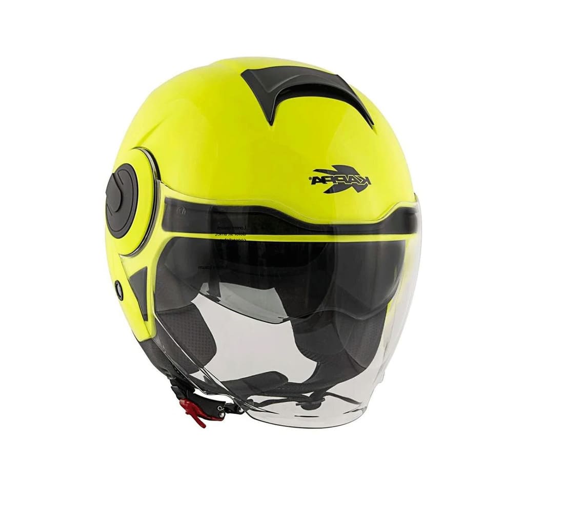 KAPPA KV37 Oregon Scooter Casco Equitación Amarillo Fluo - CASCO