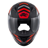 KAPPA KJ04 Boomd Prox Moto Niños Seguridad Casco Negro Rojo - CASCO