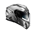 KAPPA KV50 ESCALADE MODULAR CASCO NEGRO MATE TITANIO - CASCO