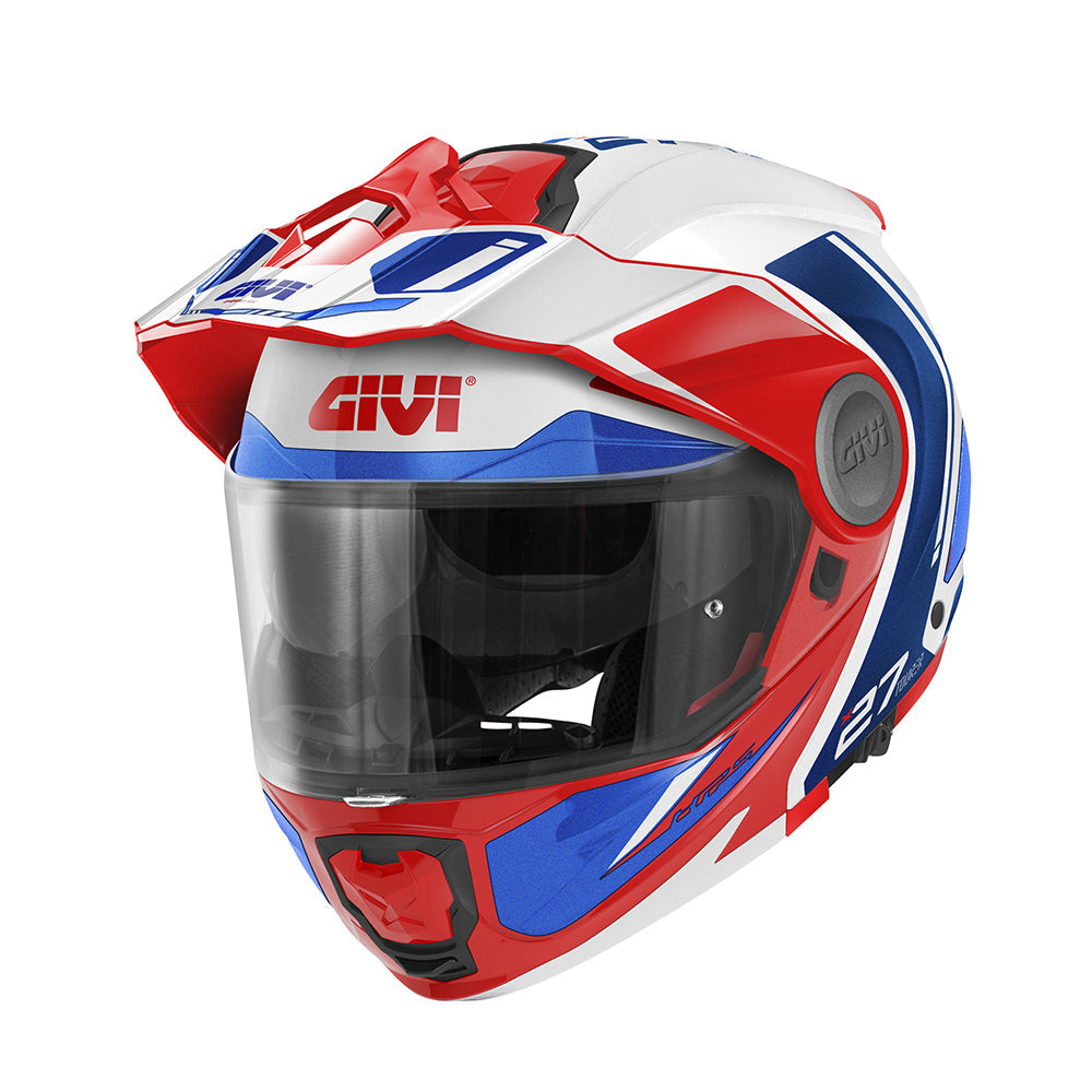 GIVI CASCOS MODULARES HX27R BIANCO LUC/BLU/ROSSO - TRWL - SECURTEX MOTOR S.L (t/a MaximoMoto)