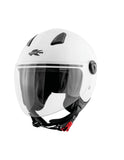 KAPPA KV28 Miami Moto Cara Abierta Casco Blanco - CASCO