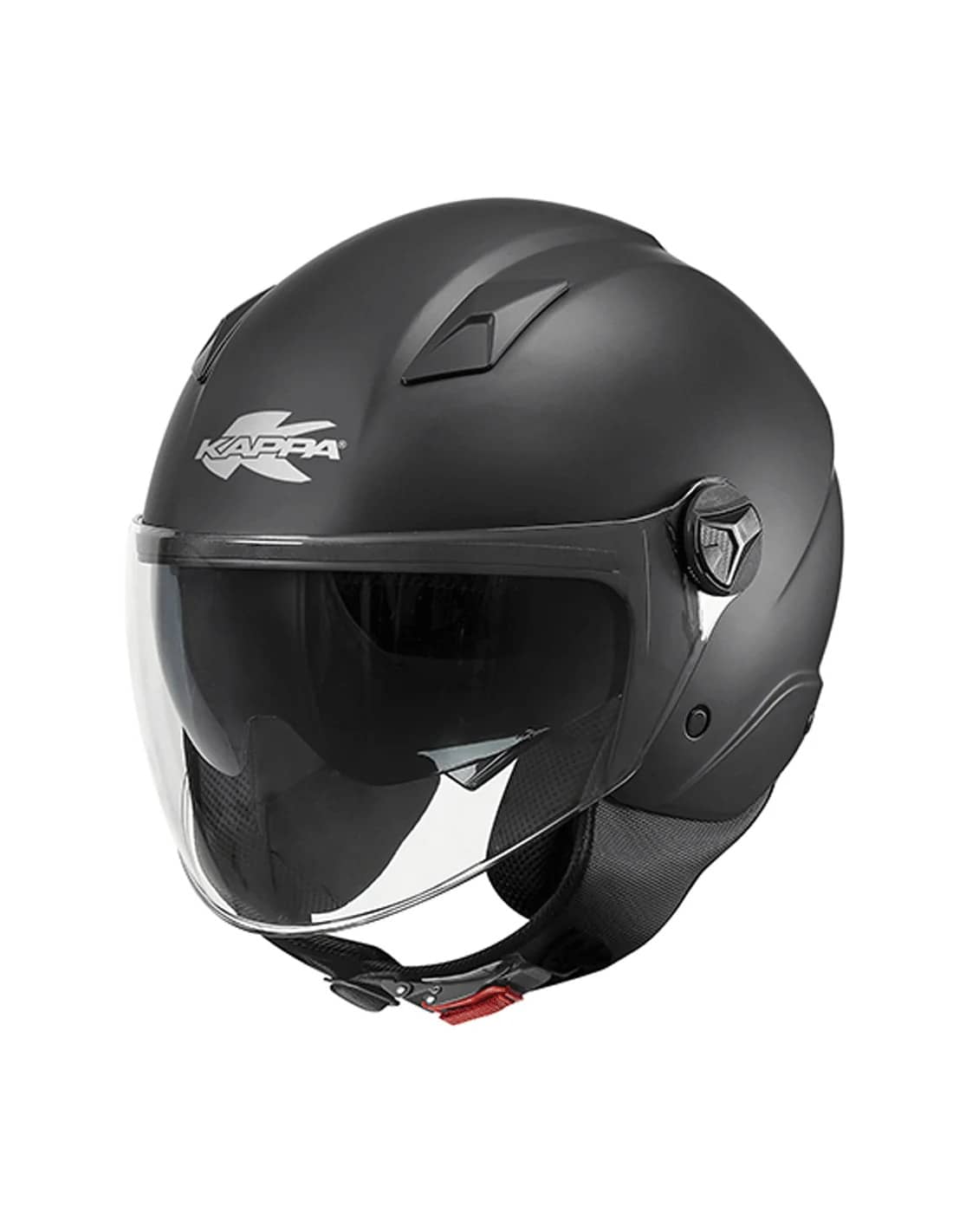 KAPPA KV28 Miami Moto Urbana Conducción Casco Negro - CASCO