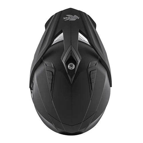 KAPPA KV30 Enduro Basic Moto Aventure Casco Negro - CASCO