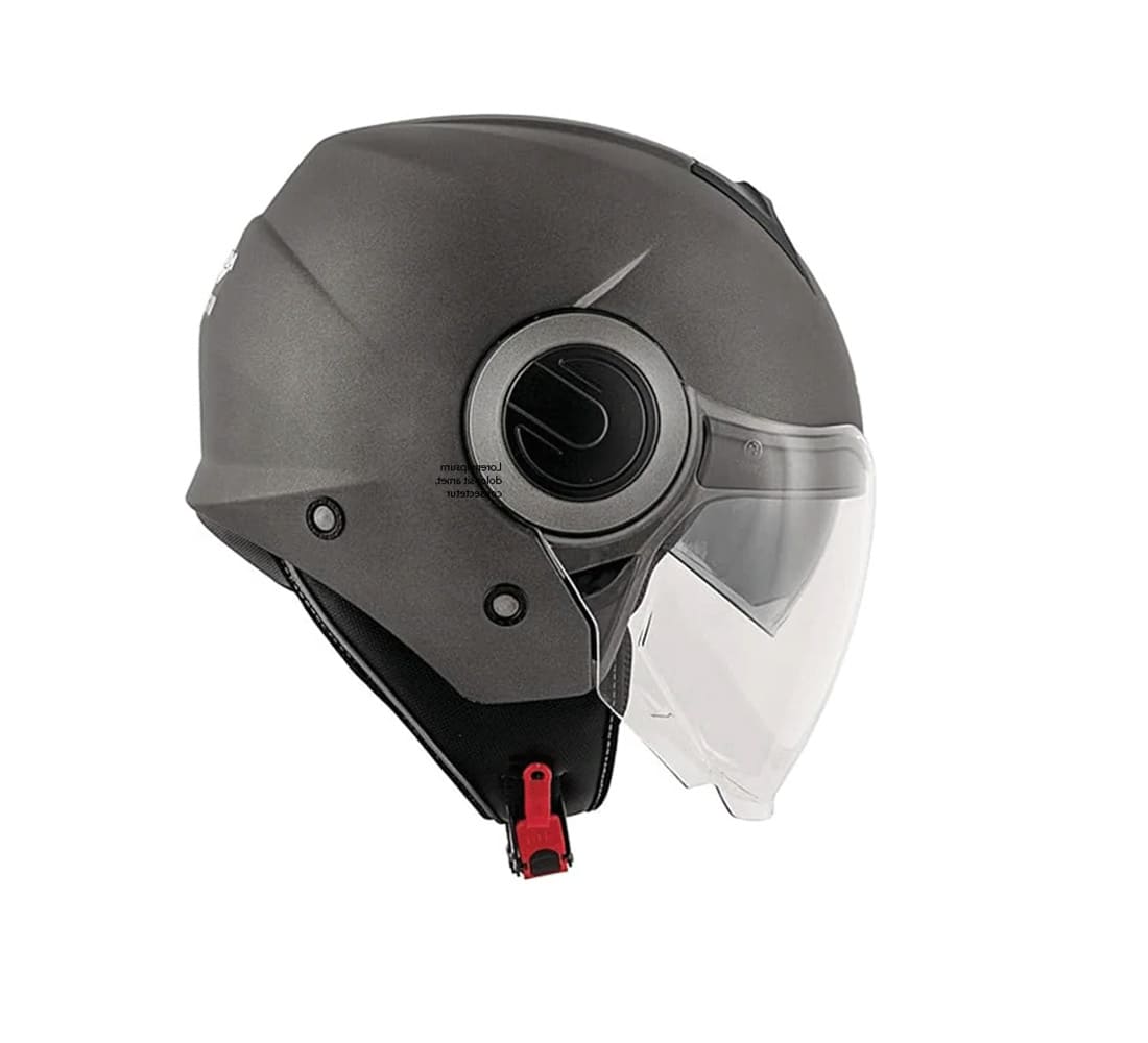 KAPPA KV37 Oregon Motocicleta Cara Abierta Casco Titanio - CASCO