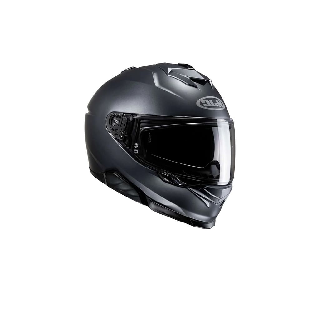 HJC I71 SEMI FLAT Antracita Deportivo Moto Racing Casco Integral
