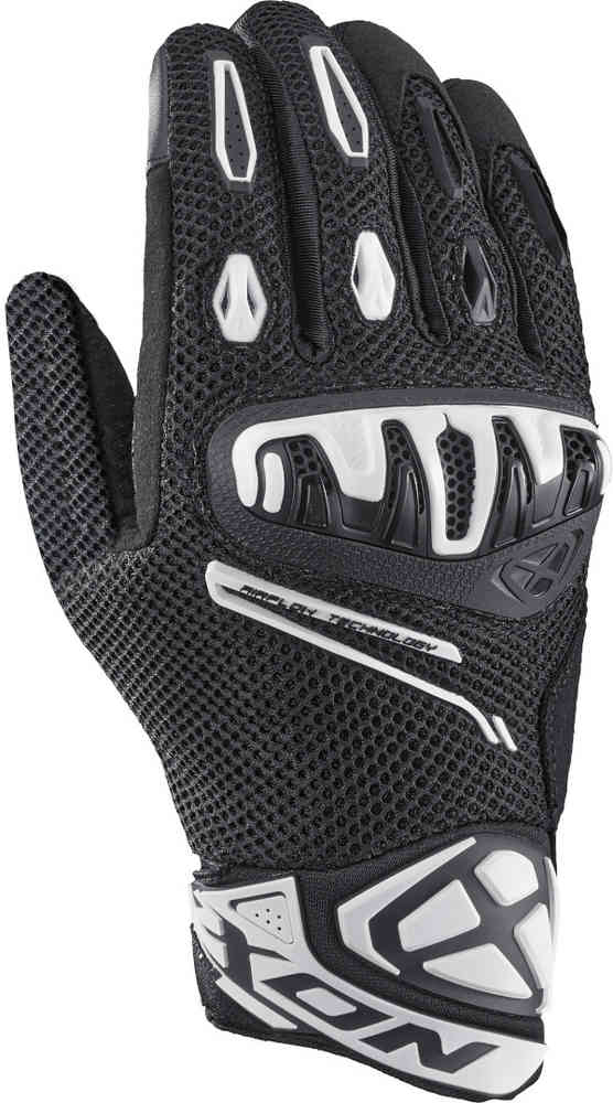 IXON MIRAGE AIRFLOW HOMBRE ROADSTER GUANTES NEGRO BLANCO