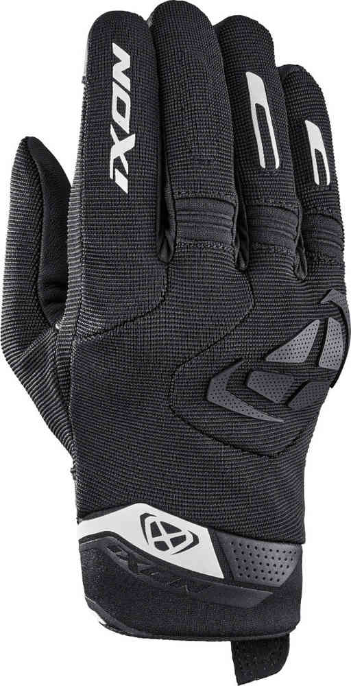 IXON MIG 2 HOMBRES Roadster LIGERO Guantes NEGRO BLANCO