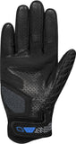 IXON GRAVEL AIR GUANTES DE HOMBRE PIEL NEGRO GRIS AZUL