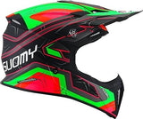 SUOMY-CASCOS X-WING SUBATOMIC MATT BLACK/GREEN - SECURTEX MOTOR S.L (t/a MaximoMoto)