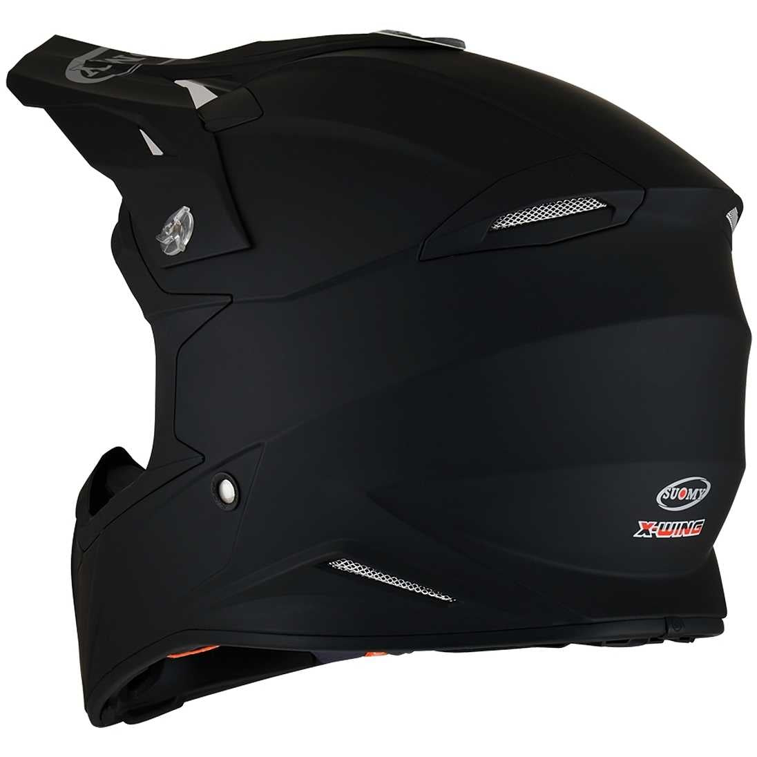 SUOMY-CASCOS X-WING PLAIN MATT BLACK - SECURTEX MOTOR S.L (t/a MaximoMoto)