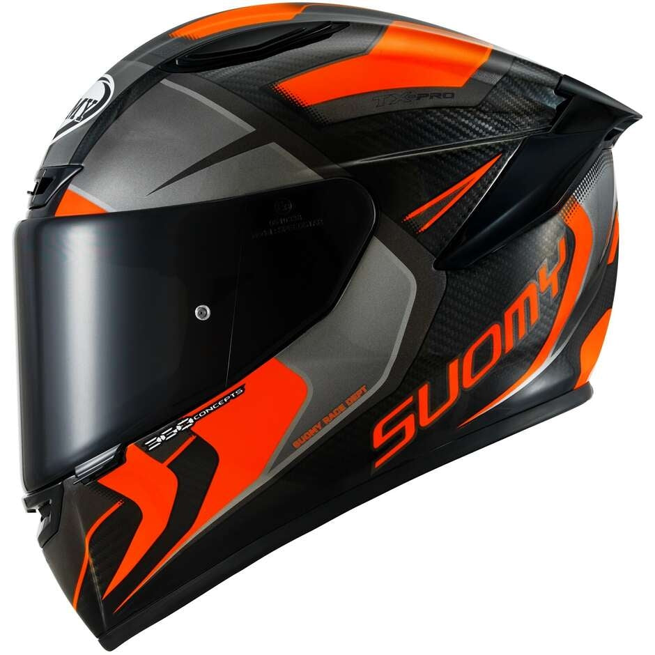 SUOMY-CASCOS TX-PRO ADVANCE ORANGE FLUO - SECURTEX MOTOR S.L (t/a MaximoMoto)