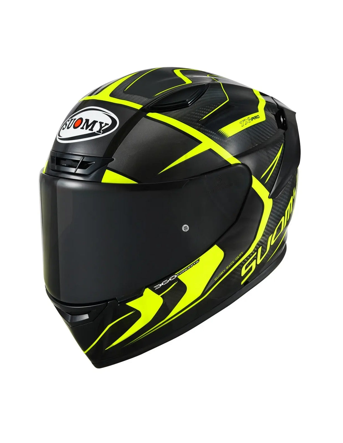 SUOMY-CASCOS TX-PRO ADVANCE YELLOW FLUO E06 - SECURTEX MOTOR S.L (t/a MaximoMoto)