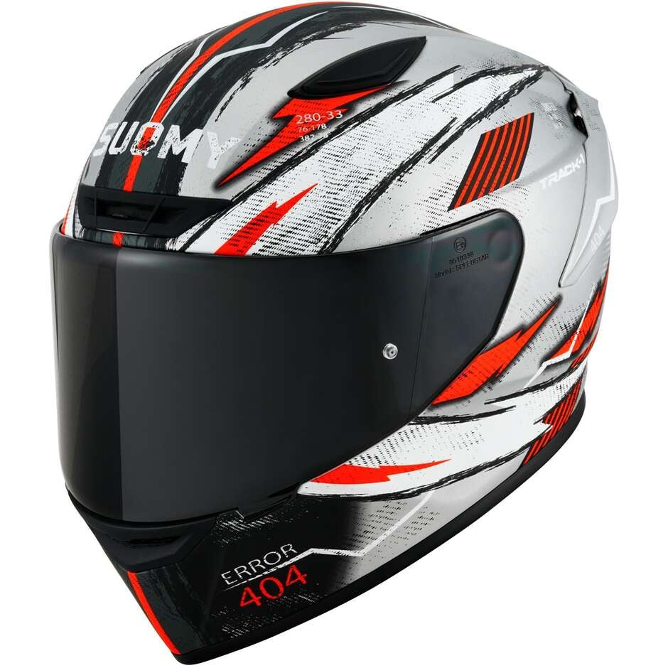 SUOMY-CASCOS TRACK-1 404 MATT SILVER E06 - SECURTEX MOTOR S.L (t/a MaximoMoto)