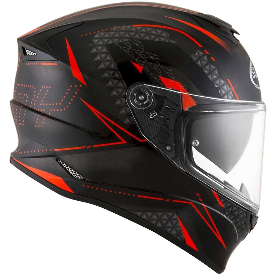 SUOMY-CASCOS STELLAR SHADE BLACK/RED - SECURTEX MOTOR S.L (t/a MaximoMoto)