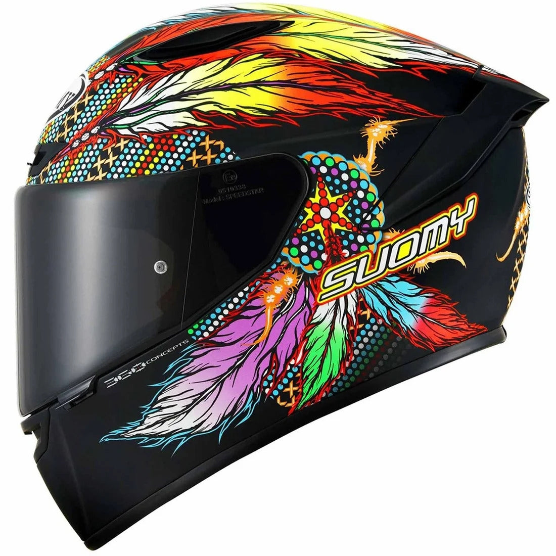 SUOMY-CASCOS TRACK-1 CHIEFTAIN MULTI MATT BLACK - SECURTEX MOTOR S.L (t/a MaximoMoto)