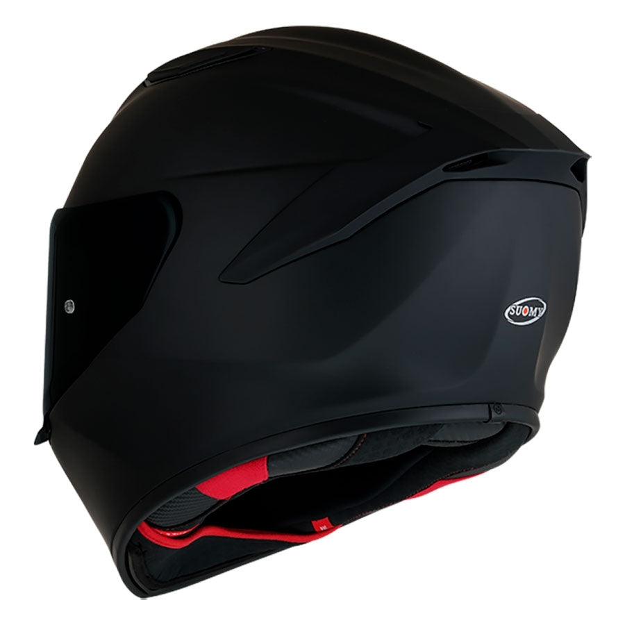 SUOMY-CASCOS TRACK-1 PLAIN MATT BLACK E06 - SECURTEX MOTOR S.L (t/a MaximoMoto)