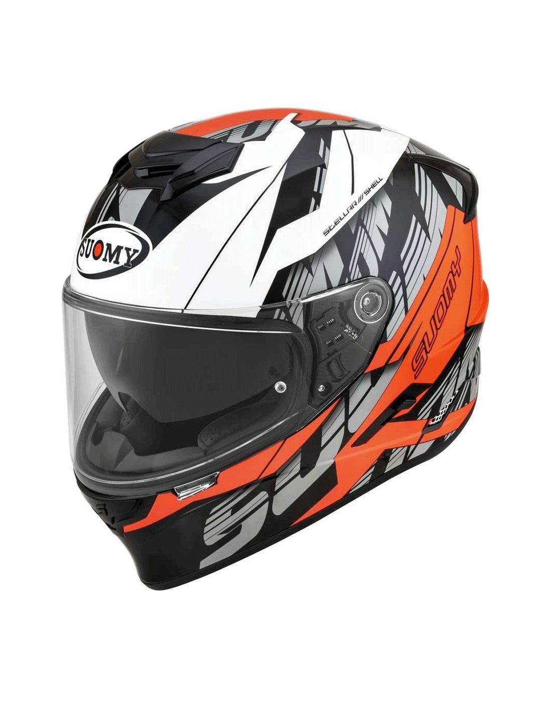 SUOMY-CASCOS STELLAR CORNER ORANGE - SECURTEX MOTOR S.L (t/a MaximoMoto)