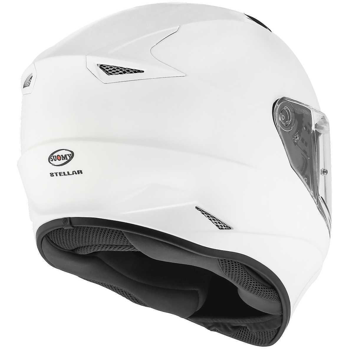 SUOMY-CASCOS STELLAR PLAIN WHITE - SECURTEX MOTOR S.L (t/a MaximoMoto)