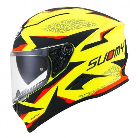 SUOMY-CASCOS SPEEDSTAR LUMINESCENCE MATT YELLOW FLUO - SECURTEX MOTOR S.L (t/a MaximoMoto)