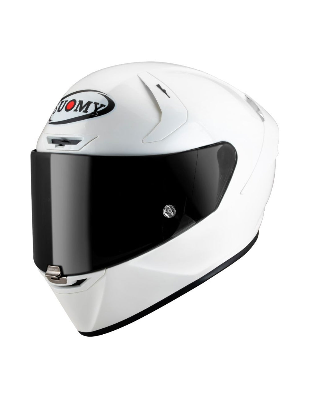 SUOMY-CASCOS SR-GP PLAIN PEARL WHITE - SECURTEX MOTOR S.L (t/a MaximoMoto)