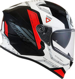 SUOMY-CASCOS SPEED STAR AIRPLANE WHITE/RED - SECURTEX MOTOR S.L (t/a MaximoMoto)