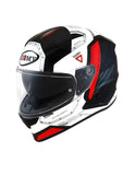 SUOMY-CASCOS SPEED STAR AIRPLANE WHITE/RED - SECURTEX MOTOR S.L (t/a MaximoMoto)
