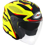SUOMY-CASCOS SPEEDJET LUMINISM MATT YELLOW FLUO/XS - SECURTEX MOTOR S.L (t/a MaximoMoto)