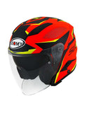 SUOMY-CASCOS SPEED JET LUMINISM MATT RED - SECURTEX MOTOR S.L (t/a MaximoMoto)