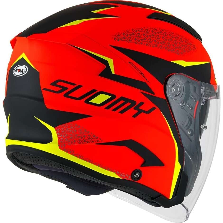 SUOMY-CASCOS SPEED JET LUMINISM MATT RED - SECURTEX MOTOR S.L (t/a MaximoMoto)