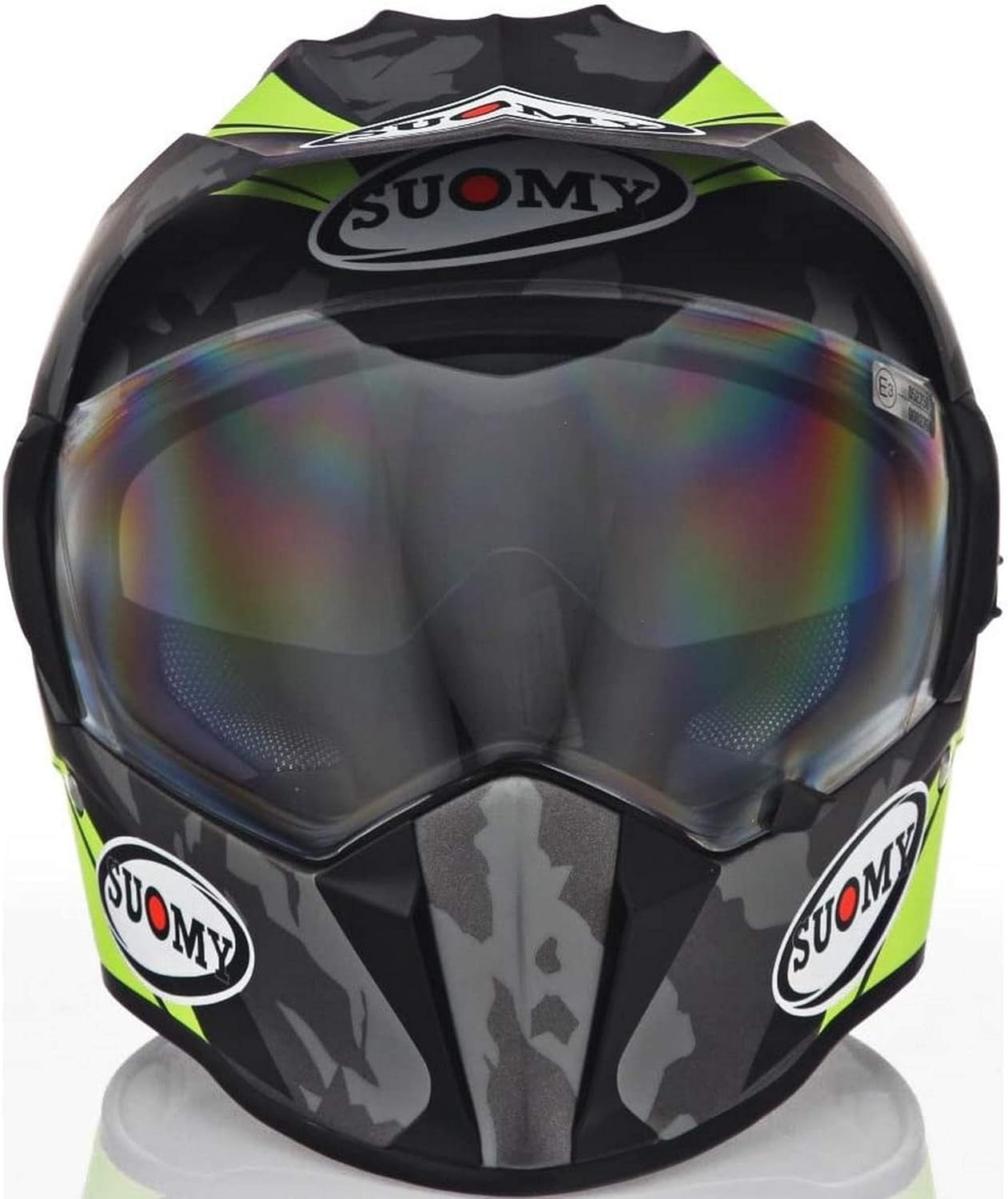 SUOMY-CASCOS MX TOURER DESERT MATT YELLOW FLU - SECURTEX MOTOR S.L (t/a MaximoMoto)