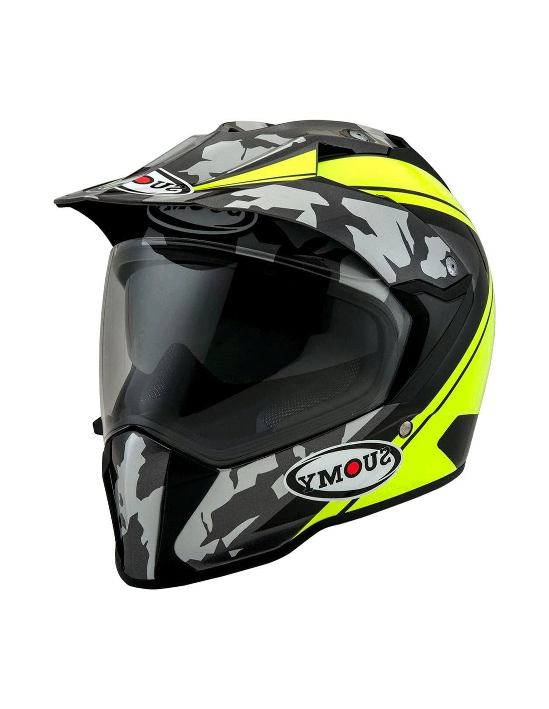 SUOMY-CASCOS MX TOURER DESERT MATT YELLOW FLU - SECURTEX MOTOR S.L (t/a MaximoMoto)