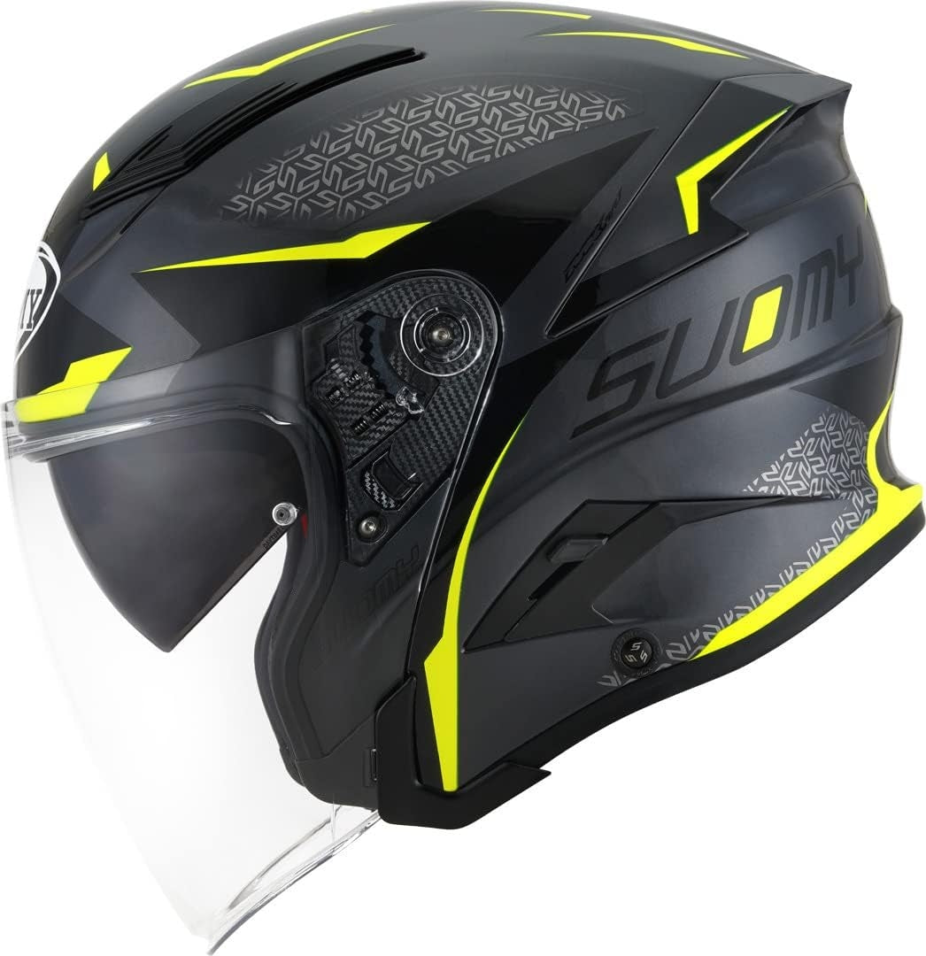 SUOMY-CASCOS SPEEDJET LUMINISM ANTHRACITE - SECURTEX MOTOR S.L (t/a MaximoMoto)