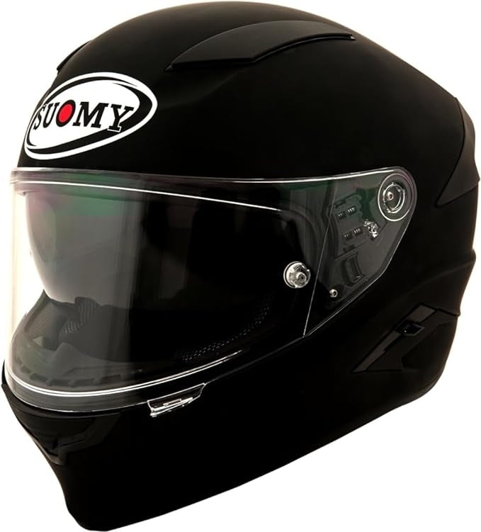 SUOMY-CASCOS SPEEDSTAR PLAIN MATT BLACK - SECURTEX MOTOR S.L (t/a MaximoMoto)