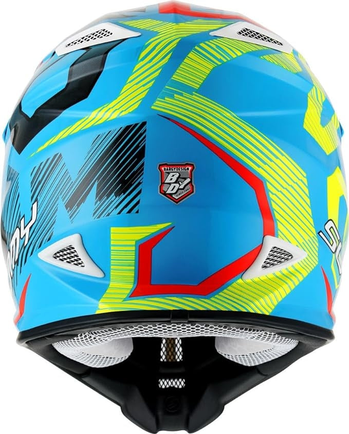 SUOMY-CASCOS MR JUMP UNLEASHED BLUE/YELLOW - SECURTEX MOTOR S.L (t/a MaximoMoto)